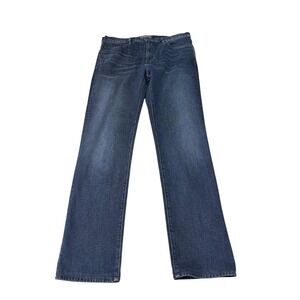Vince VM.212 Slim Jeans‎ Mens 34X31 Dark Wash Blue Denim Stretch Made in USA